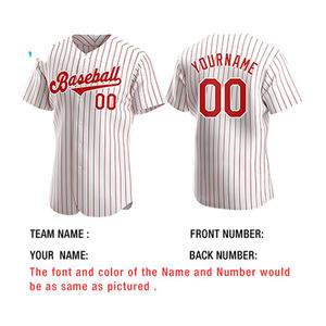 Uniforme de béisbol para jóvenes, Jersey bordado, Jerseys de alta calidad - Product Image 2