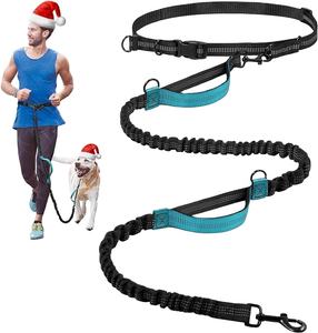 Guinzaglio in vita per cane che cammina a mani libere cane che corre bici resistente al guinzaglio riflettente - Product Image 1