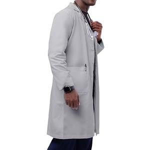 2025 nuevo diseño al por mayor Hospital Doctor manga completa uniforme batas de laboratorio para la venta hecha en Pakistán - Product Image 2