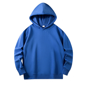 Sudadera con Capucha Personalizada de Estilo Urbano, 100% Algodón, Alta Calidad, Gruesa, 400 420 450 500 600, Sudadera Corta Extra Grande para Hombre - Product Image 2