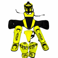 Protège-tibias en cuir PU de haute qualité, légers et protecteurs, pour le kickboxing et le Muay Thai, avec supports de cheville, chauffe-jambes, logo personnalisé