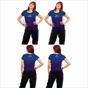 เสื้อยืดผู้หญิงประสิทธิภาพสูง - Product Image 6