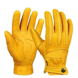 Gants de course en cuir à doigts entiers avec écran tactile Gants de course à doigts entiers Fabricant et fournisseur - Product Image 1