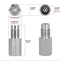 Convertisseur catalytique universel YUEYANG de haute qualité en acier inoxydable pour échappement de voiture Euro V, compatible P0320 P0420, avec OBD léger