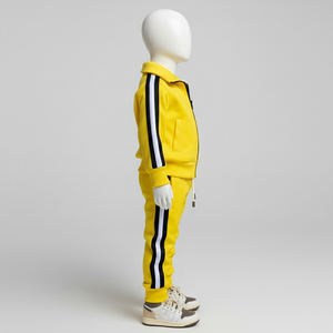 Ensemble de survêtement de jogging deux pièces, coupe ajustée, grande taille, vêtements décontractés, entraînement, ensemble de survêtement pour homme - Product Image 6