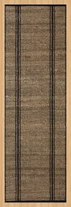 Tapis indien fait à la main en jute à tissage plat antidérapant écologique, tapis tufté tressé pour la maison, salon, chambre, bureau, naturel - Product Image 4