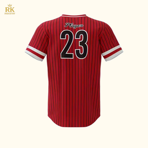 Uniformes de baseball personnalisables de haute qualité, maillots vierges respirants, vêtements de sport de baseball, prix de gros - Product Image 6