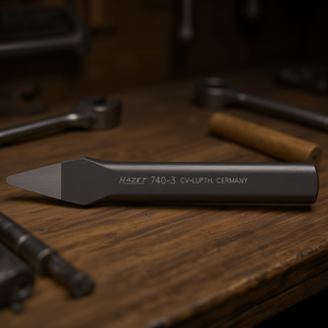 Cincel de Punta Plana Hazet con Vástago Ovalado para Cinceles y Punzones - Product Image 3