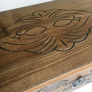 แบ็คแกมมอนแกะสลักลายดาว - Product Image 6