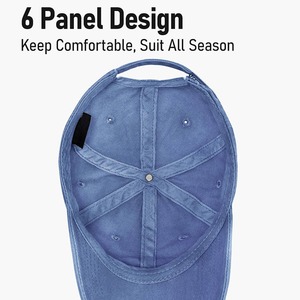 Gorra de béisbol de 7 paneles personalizada de alta calidad, gorra de béisbol para hombre, tela impermeable y transpirable con patrón impreso, el mejor precio - Product Image 5
