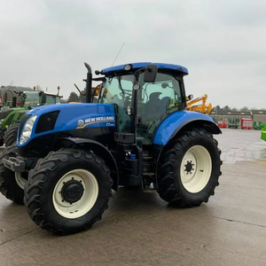 Tracteur chenillé d'occasion Holland T7.200, tracteur de jardin 200 CV, moteur FPT, transmission 4x4, garantie 4 ans, pompe moteur haute performance - Product Image 6