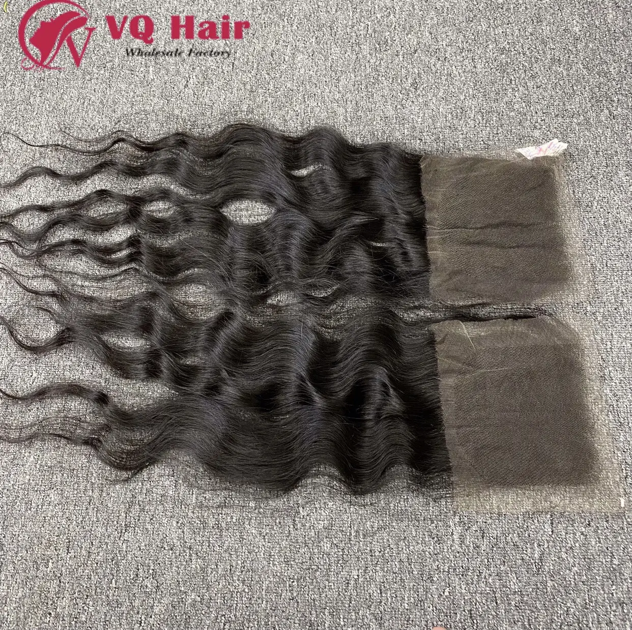 Wholesale HD Lace Closure Natural Wave Bundle 100% Raw Cambodian Virgin Hair Natural Human Hair Extensions Flat Weft Style