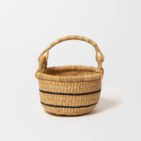 Offres Spéciales éthiopien tissé jonc de mer panier prix le moins cher mer herbe bolga panier du meilleur fournisseur