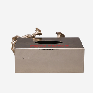 Classique Métal Cuivre Serviette Boîte Forme Carrée Vaisselle Porte-Mouchoirs Organisateur À La Main pour Hôtel Restaurant Top Vente - Product Image 2