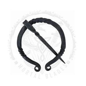 Peroné de Hierro Forjado Hecho a Mano, Broche Medieval de Estilo Vikingo, Accesorios de Gran Venta para Fiesta Infantil, Regalos de Boda - Product Image 3
