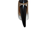 Tasse à café en corne de buffle Viking faite à la main, best-seller, 400-600 ml, écologique, recyclable, légère, moderne, de luxe, personnalisable, pour le vin
