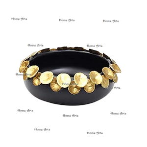 Bol décoratif en laiton de conception classique Bol de service de fruits secs de forme ronde de qualité supérieure à un prix abordable - Product Image 3