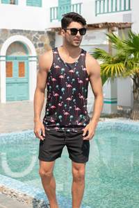 Las camisetas sin mangas transpirables de talla grande para hombre con diseño de servicio OEM más vendidas de Pakistán, ropa de gimnasio, camiseta sin mangas para hombre - Product Image 5