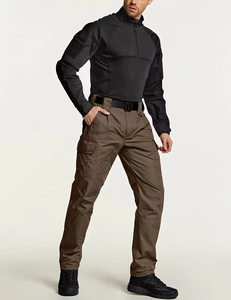 Pantalones impermeables para hombres, pantalones tácticos para senderismo, pantalones Cargoes con múltiples bolsillos/pantalones para hombres - Product Image 4