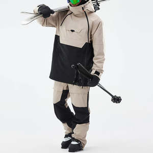 Veste de ski avec design à panneaux, combinaison de neige, manteaux d'hiver isolés pour snowboard, vestes de ski imperméables fabriquées au Pakistan - Product Image 6