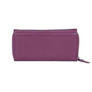 Cartera larga de piel auténtica para mujer, cartera con cremallera, gran oferta, 2023 - Product Image 5