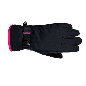 Gants de ski en cuir coupe-vent de haute qualité pour enfants Logo personnalisé ODM OEM Vente en gros Sports d'extérieur d'hiver Gants isolés Écran tactile - Product Image 6