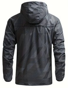 Veste matelassée tendance pour homme, coupe slim, logo personnalisé, marque privée, vêtements d'extérieur, taille plus 5XL, à capuche, respirante, hiver 2025 - Product Image 3