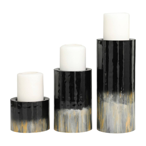 Customized High Quality Black Metal Stand Floor-Standing and Table-Top Decorative <b>Candle</b> Holder - Product Image 3