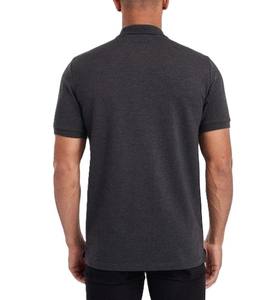 เสื้อโปโลผู้ชายระบายอากาศได้ดีแห้งเร็วลำลองสำหรับฤดูร้อนโลโก้ที่กำหนดเองเสื้อกอล์ฟธรรมดามีลวดลายทึบสำหรับทีม W - Product Image 3