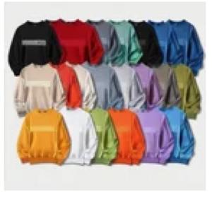 Alta calidad 500gsm Heavyweight Pullover Hoodie French Terry Hoodies Drop Shoulder No Strings Heavy Oversized Men Hoodies - Product Image 5