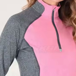 Capa base para montar a caballo para mujer, ropa ecuestre suave y elástica que absorbe la humedad térmica - Product Image 5