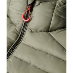 Blouson matelassé imperméable pour homme, entièrement personnalisable, tendance urbaine, en nylon et polyester, idéal pour le froid - Product Image 5