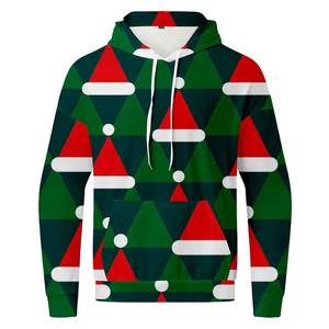 Producto popular Chándales para hombres Logotipo personalizado Cuello con capucha Cierre de cordón Chándal para hombres - Product Image 2