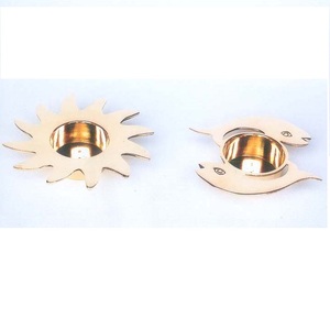 Portavelas Decorativo de Metal Curvado a Mano, Soporte para Velas Votivas, Superventas para Decoración de Fiestas Navideñas, Accesorios para Portavelas Votivas - Product Image 4