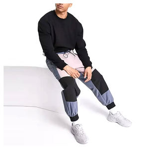 กางเกงผ้าลูกฟูกของผู้ชายใหม่ล่าสุด, กางเกงวอร์มทรงหลวมแห้งเร็วและระบายอากาศได้ดีกางเกงซักได้ - Product Image 4