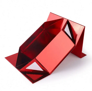 Boîtes pliantes pliables de luxe de haute qualité pour les festivals de vacances-Emballage de cadeaux de Noël Matériaux recyclés Cosmétiques en relief - Product Image 5