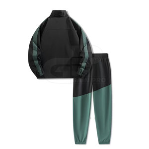 Survêtement rétro haute performance pour homme, idéal pour l'entraînement estival et les tenues décontractées, avec tissu flexible et mouvements fluides - Product Image 2