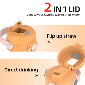 Bottiglia d'Acqua Sportiva Portatile Due-in-Uno con Coperchio e Manico in Acciaio Inox con Isolamento Sottovuoto Ultra-<span class=keywords><strong>lungo</strong></span> - Product Image 5