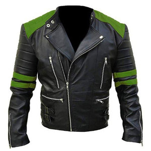 Meilleurs prix Vêtements de course élégants de haute qualité Veste en cuir de moto Veste de moto de luxe respirante de marque de haute qualité - Product Image 1