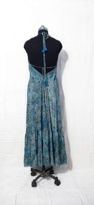 Robe Maxi à fleurs Boho pour femmes Look d'été léger et élégant pour les vacances Promenades sur la plage Fêtes et escapades décontractées - Product Image 2