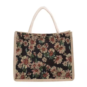 Sacs de jute imprimés écologiques de haute qualité-Couleur personnalisable et logo à prix économique pour les cadeaux promotionnels et les mariages - Product Image 3