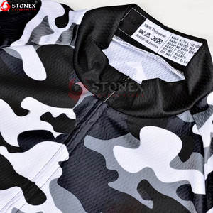 ชุดเครื่องแบบปั่นจักรยานสำหรับผู้ชายไซส์ใหญ่พิเศษระบายอากาศได้ดีมีการออกแบบด้วยการระเหิดที่ใส่สบาย - Product Image 4