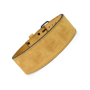 Cinturón de gimnasio de levantamiento de pesas de cuero de vaca de diseño personalizado nuevo entrenamiento de potencia resistente con soporte para la espalda - Product Image 4