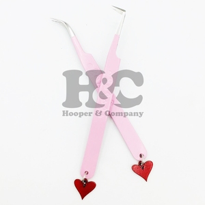 Pinzas Nuevas, Pinzas Profesionales de Acero Inoxidable Sostenible para Extensión de Pestañas, Pinzas Curvas de Alta Calidad para Pestañas de Visón - Product Image 4