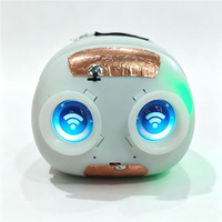Robot Giocattolo Interattivo a Forma di Orso con AI e Controllo Vocale per Bambini - Compagno Educativo in Plastica con Occhi Dinamici