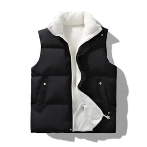 Gilet bouffant en duvet sans manches, veste épaisse et chaude, vestes en duvet sans manches, gilet rembourré d'hiver pour hommes, meilleurs produits, veste bouffante - Product Image 5