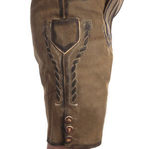 2025 nuevos pantalones cortos de diseñador Lederhosen para hombres pantalones cortos con diseño de logotipo personalizado vestido de Lederhosen bordado para unisex - Product Image 4