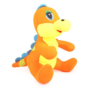 Juguete de Dinosaurio de Peluche Suave - Naranja - Product Image 1