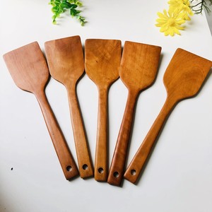 ชุดช้อนไม้และไม้พายสำหรับทำอาหารมื้อเย็นชุดช้อนไม้และอุปกรณ์ทำอาหาร - Product Image 1