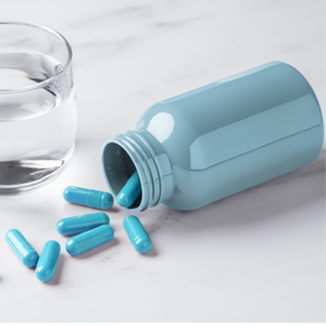 Botella de PET con logotipo de Color personalizado de muestra gratis 150CC 36mm 20g botella de medicina cilíndrica vitaminas píldoras botellas de plástico de Vietnam - Product Image 3